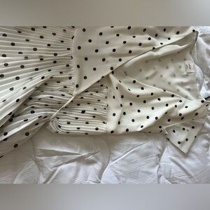 Aritzia polka dot dress